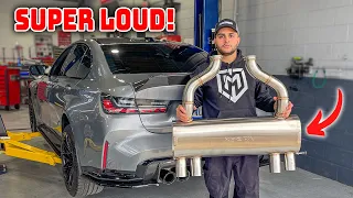 NEW FULL EXHAUST ON MY 2024 BMW M3!