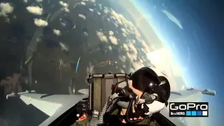 Pilotos de caza increíble GoPro HD