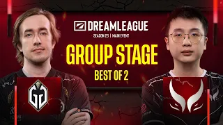 Full Game: Gaimin Gladiators vs Azure Ray Game 1 (BO2) | DreamLeague Season 23 Group Stage Day 1