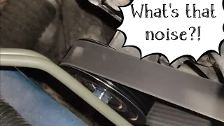 2014 Honda civic, what a noisy idler pulley can sound like.