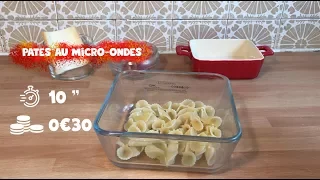 SEB'ON  ASTUCE #1 LES PATES AU MICRO-ONDES - Recette facile express