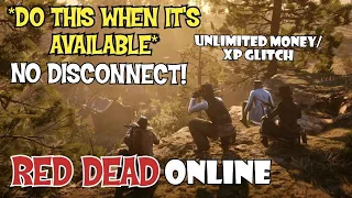 (NO DISCONNECT) UNLIMITED MONEY XP GLITCH - RED DEAD ONLINE - RDR2 ONLINE - RED DEAD REDEMPTION 2