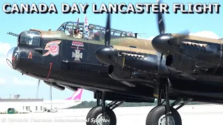Avro Lancaster Bomber Flight In Memory Of Capt Jennifer Casey Of The CF Snowbirds On Canada Day