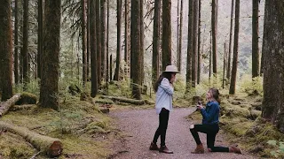 SURPRISE LESBIAN PROPOSAL 2020