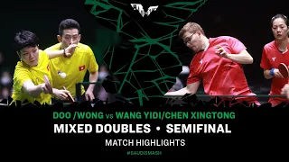 Doo Hoi Kem/Wong Chun Ting vs Alexis Lebrun/Jia Nan Yuan | XD SF | Saudi Smash 2024