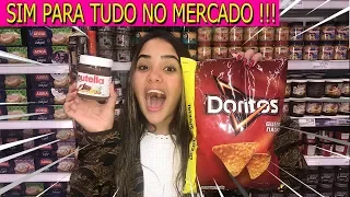 MINHA MÃE DISSE SIM PRA TUDO NO MERCADO