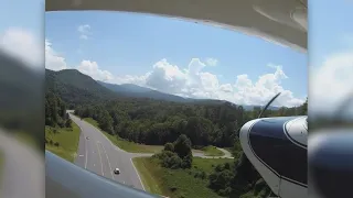 Plane makes emergency landing on North Carolina highway