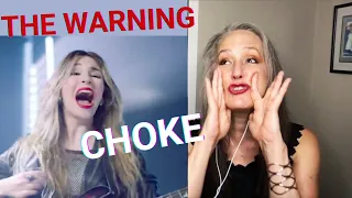 Voice Teacher Reaction to The Warning - CHOKE