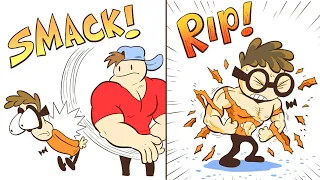 Nerd and Jock webcomic dub - Hilarious Comics #5