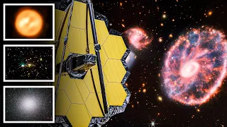 James Webb Telescope: 5 New Images Explained. Black hole, Ganymede and more!