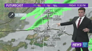 Misty and windy tonight as a cold front hits Arkansas and Oklahoma | Forecast December 2