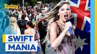 96,000 fans pack the MCG for night two of Taylor Swift's Australian tour | Today Show Australia