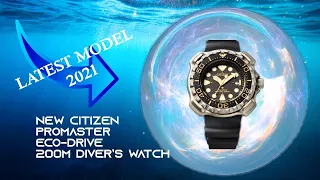 LATEST Citizen Eco-drive Promaster Titanium Diver's 200m, model BN0220-16E, UNBOXING!!, 4K
