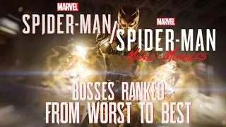 Ranking the Bosses of Marvel's Spider-Man & Marvel's Spider-Man: Miles Morales from Worst to Best