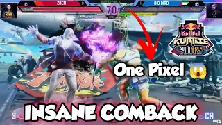 One Pixel Comeback In Redbull Kumite 2023 Against Capcom Cup Finalist | #bigbird #streetfighter