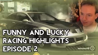 Funny and Lucky Racing Highlights Ep. 2 - Kuru Tactics!