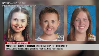 Missing girl from IL found safe in Asheville, N.C.
