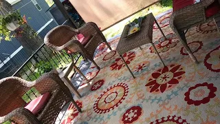 DIY Porch Decorating  with me Mobile Home Style