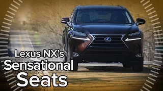 2016 Lexus NX 300h Incredibly Comfortable and Convenient Seats - Feature Focus