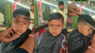 One Side Hair Style Boys / Kids Hairstyle Tutorial Video