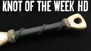 Finish Your Paracord Project Using the Turk's Head - ITS Knot of the Week HD