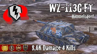 WZ-113G FT  |  8,0K Damage 4 Kills  |  WoT Blitz Replays