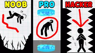 NOOB vs PRO vs HACKER - Draw 2 Save