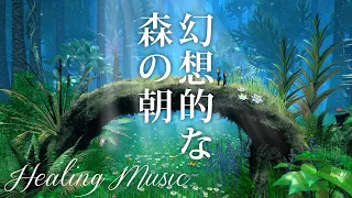 【ヒーリングミュージック】 自律神経を整える幻想的な森の朝を感じるような癒し音楽  ～ ヨガ・瞑想・浄化などにも最適なアンビエントBGM