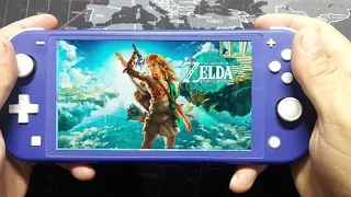 Legend of Zelda: Tears of the Kingdom - Switch Lite Gameplay