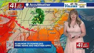 Warming trend continues Wednesday in Middle Georgia