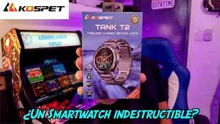 Kospet TANK T2: El Smartwatch indestructible con certificación militar