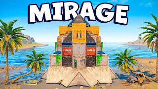 The MIRAGE. Bunker base with 4 walls to TC - rust base design