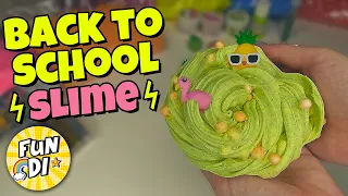 ⚡ Back to school / СЛАЙМ из КАНЦЕЛЯРИИ бэк ту скул челлендж от фанди ⚡