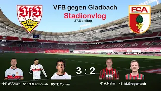 Stadionvlog | VFB Stuttgart gegen Augsburg | Das Kellerduell 😳😱 #bundesliga