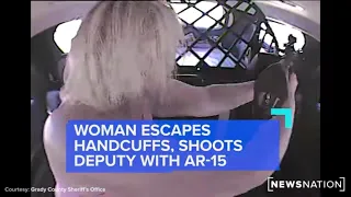 Woman escapes handcuffs, shoots deputy with AR-15 | NewsNation