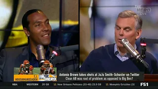 Houshmandzadeh: Clear Antonio Brown was root of problem as opposed to Big Ben? | THE HERD