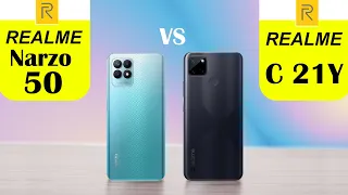 realme c21y vs realme narzo 50