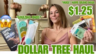 DOLLAR TREE HAUL | NEW| HUGE HAUL| AMAZING FINDS| BRAND NAME ITEMS