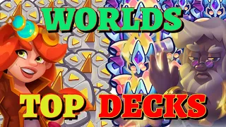 Worlds RANK 3 - Best meta decks fight eachother II Rush Royale