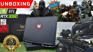 ACER Predator Helios 300 Unboxing and First impression | RTX 3060 , i7 10th GEN | Powerful Enough