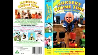 Nursery Rhyme Time! (1995 UK VHS)