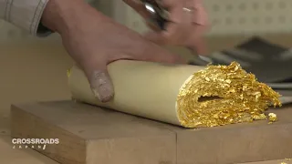 How gold leaf is made in Japan