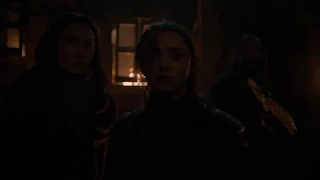 Game of Thrones 8x03   Arya and Melisandre Scene 720P HD