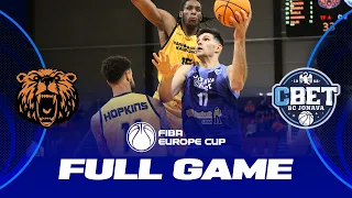 Karhu Basket v Jonava CBet | Full Basketball Game | FIBA Europe Cup 2023-24