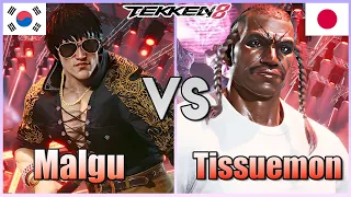 Tekken 8  ▰  Malgu (Law) vs Tissuemon (Raven) ▰ Ranked Matches!