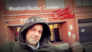 Boston Guitar Center | Window Shopping For Recording Equipment | Microphones | Feb 4, 2023