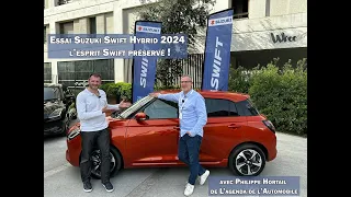 Suzuki Swift Hybrid Pack 2024 : L'esprit Swift préservé !