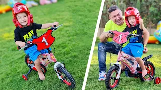 فاجأنا بيبي مارفل بدراجة هديّة 🚲🎁!! (ردّة فعله 🤣😍)