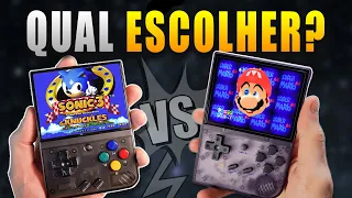 Qual o melhor? Miyoo Mini Plus vs RG35XX - Comparativo COMPLETO - CRICAS