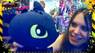 DOLLдызор #047  Toothless Plushy   Плюшевый Беззубик HTTYD обзор